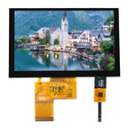 5 Inch TFT LCD Display Modules HD 800*480 RGB IPS 40Pin 3.3V ILITTEK Driver 500 Illumination Capacitive Resistance Touch Screen