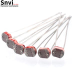 snvi 20pcs 5506 5516 5528 5537 5539 Light Dependent Resistor LDR 5MM Photoresistor wholesale retail Photoconductive resistance