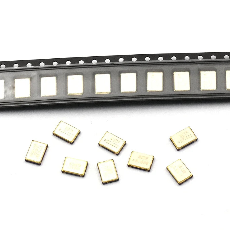 7050 SMD Active Crystal Oscillator SMD Active Clock Oscillator 5x7mm 4-pin 25M 25MHz 4M 6M/8/12/24/25/27/30/32/40/48/50/100M