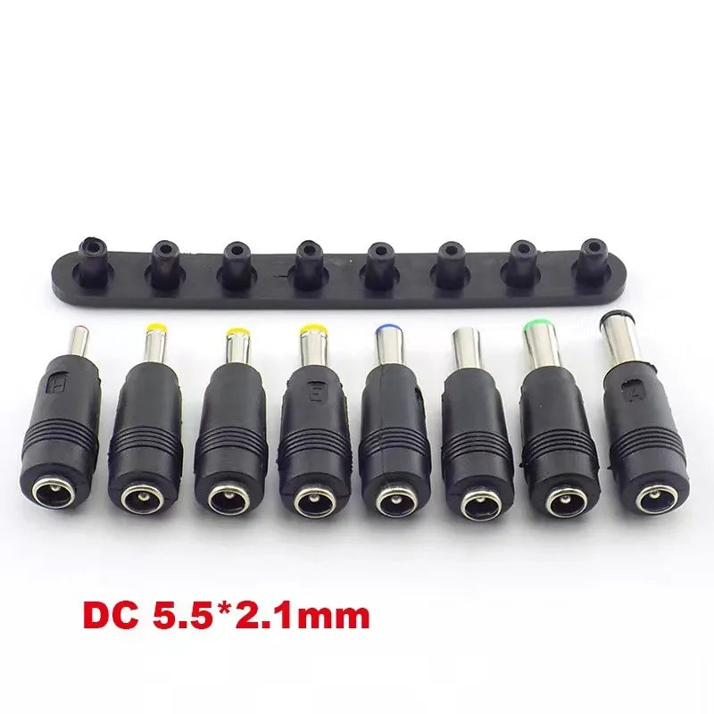 DC Adapter Connectors DC Barrel Jack Plug Power Adapter for 5V 12V 24V Power Adapter Power Round Plug Adapter for Connectors