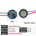 LED 10W Infrared IR 940nm High Power 5050 XML Bead Chip Emitter 4Chips Ceramic Bracket DC2.5-4.0V 1500mA for Night Vision Camera