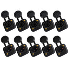 10pcs New IP65 Waterproof Locking PowerCon Chassis Connectors NAC3MPX or NAC3MX-W + NAC3FPX + Powercon True Connector NAC3FX-W