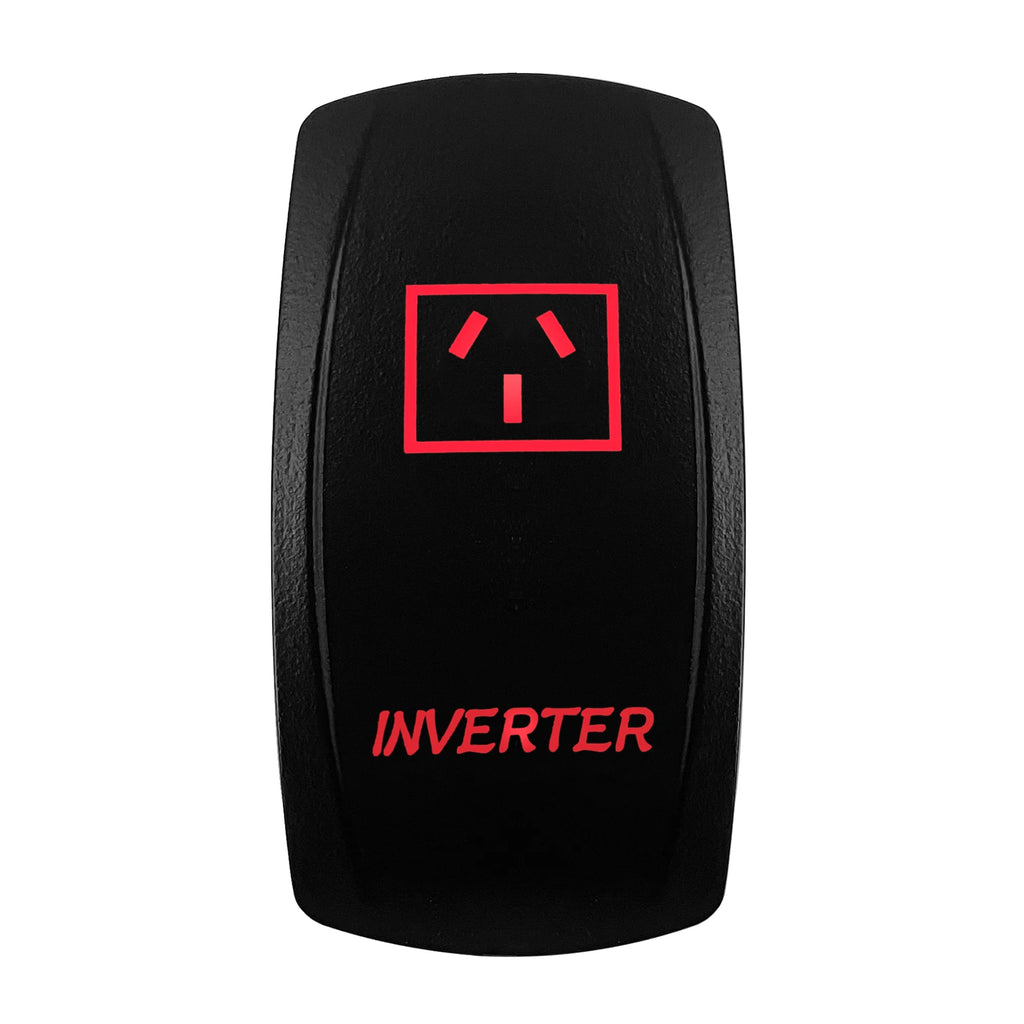 Red Led Light Rocker Switch 12V/24V SPST DPDT Toggle Switch ON OFF/ ON OFF ON Backlight Latching / Momentary Dash Panel Control