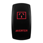 Red Led Light Rocker Switch 12V/24V SPST DPDT Toggle Switch ON OFF/ ON OFF ON Backlight Latching / Momentary Dash Panel Control