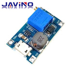 MT3608 DC-DC Adjustable Boost Module 2A Boost Plate Step Up Module with MICRO USB 2V-24V to 5V 9V 12V 28V