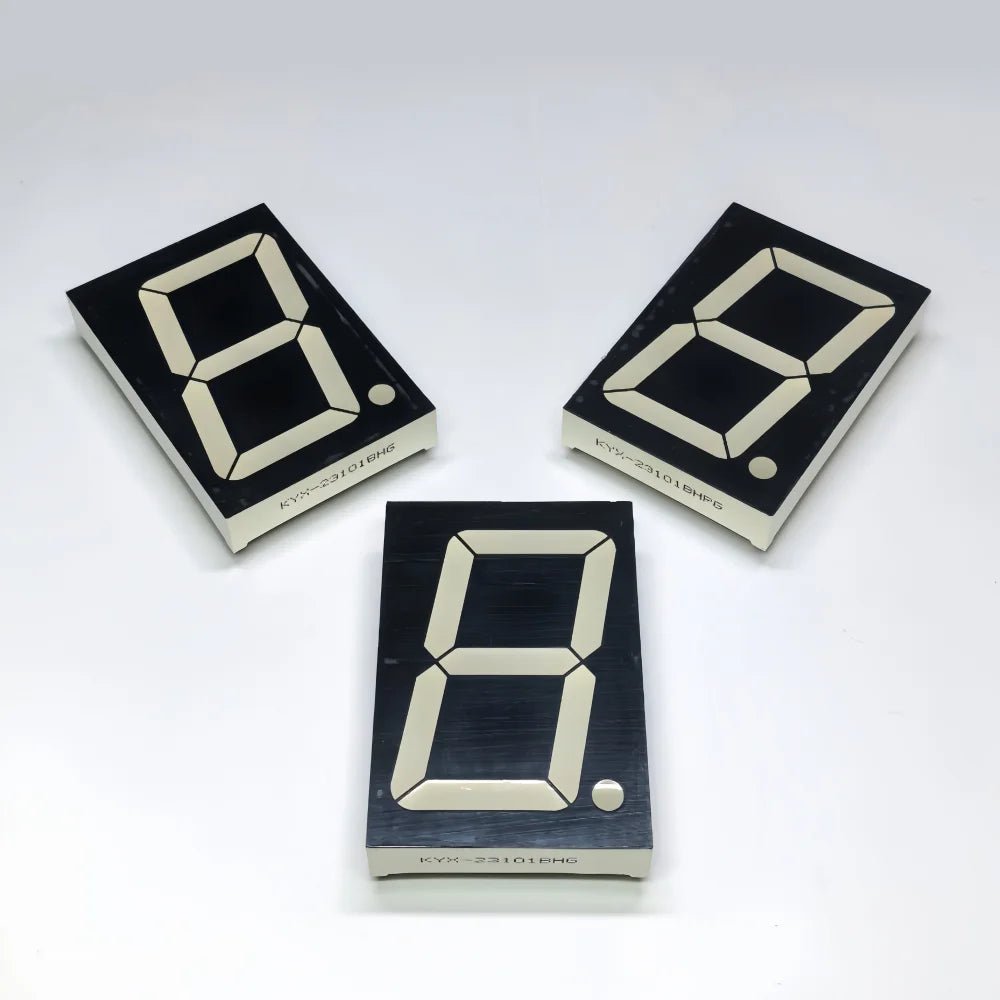 10PCS 2.3-inch digital tube 48mmX70mm digital display screen "8" high 56.8mm 7-segment digital tube 23101 series