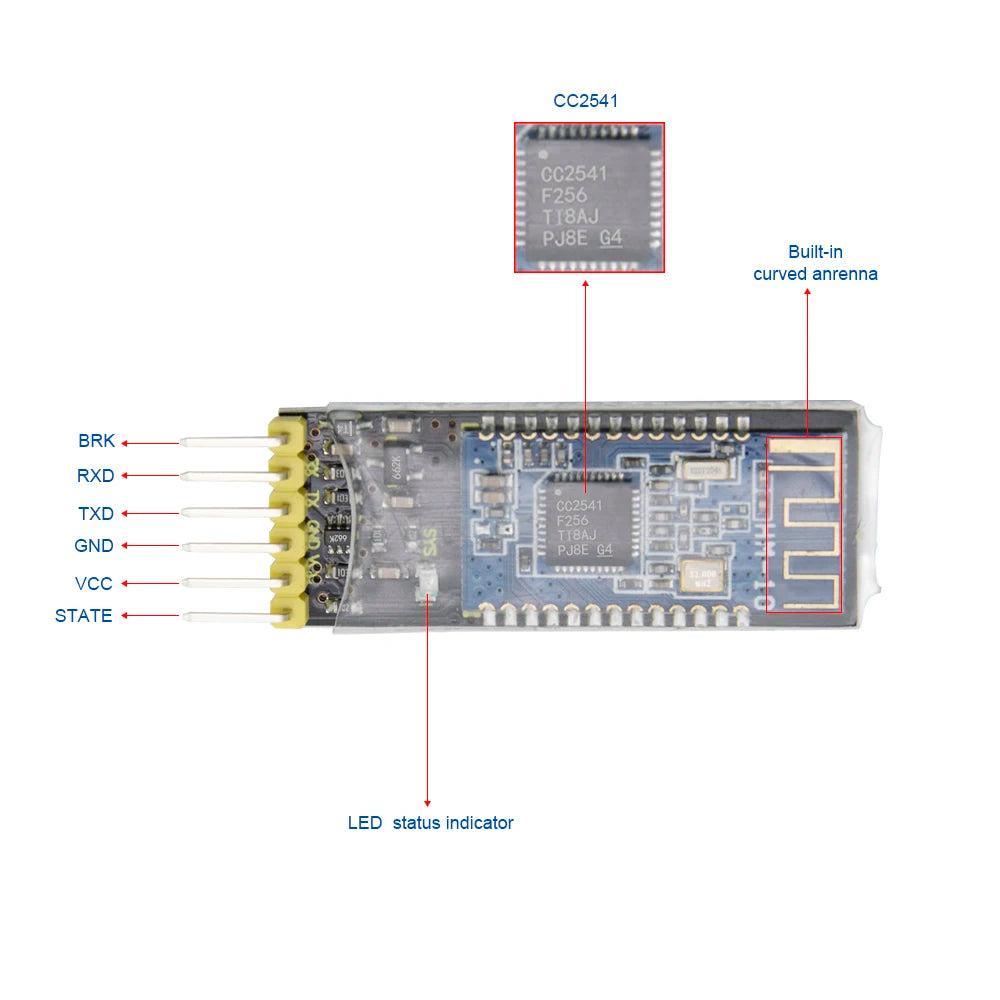 Keyestudio Bluetooth Module For Arduino XBee Bluetooth Wireless HC-05 HC-06 LY51M02 Bluetooth 5.0 Module HM-10 Bluetooth-4.0