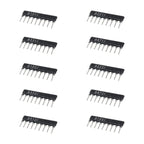 10 Values 9 Pin Radial Network Resistor Kit A101J A221J A331J A471J A102J A222J A332J A472J A512J A103J DIP Array Total 29 Pcs