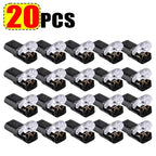 2 Pin Pluggable Wire Connector Quick Splice Electrical Cable Crimp Terminals for Wires Wiring 22-20AWG LED Car Connectors