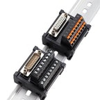 ENMG Direct Insertion 8A 300V DB9 Serial Terminal Block 9 pole 15db25 37 44 50 78 pin male female terminal block rail type D-SUB