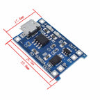 1PCS 5V 1A Micro USB 18650 type-c Lithium Battery Charging Board Charger Module+Protection Dual Functions TP4056 18650
