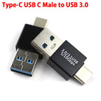 1pcs USB 3.1 To USB 3.0 OTG Charger Adapter Connector Type-C to USB Male To Type-c Adapt Converter for PC MacBook Car USB ipad