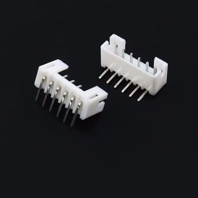 100PCS JST PH 2.0 2P 3P 4P 5P 6P 7P 8P 9P 10P 11P 12 Pin Header PH2.0 2mm Connectors Leads PH-AW PH-Y Curved Pins Male Shell
