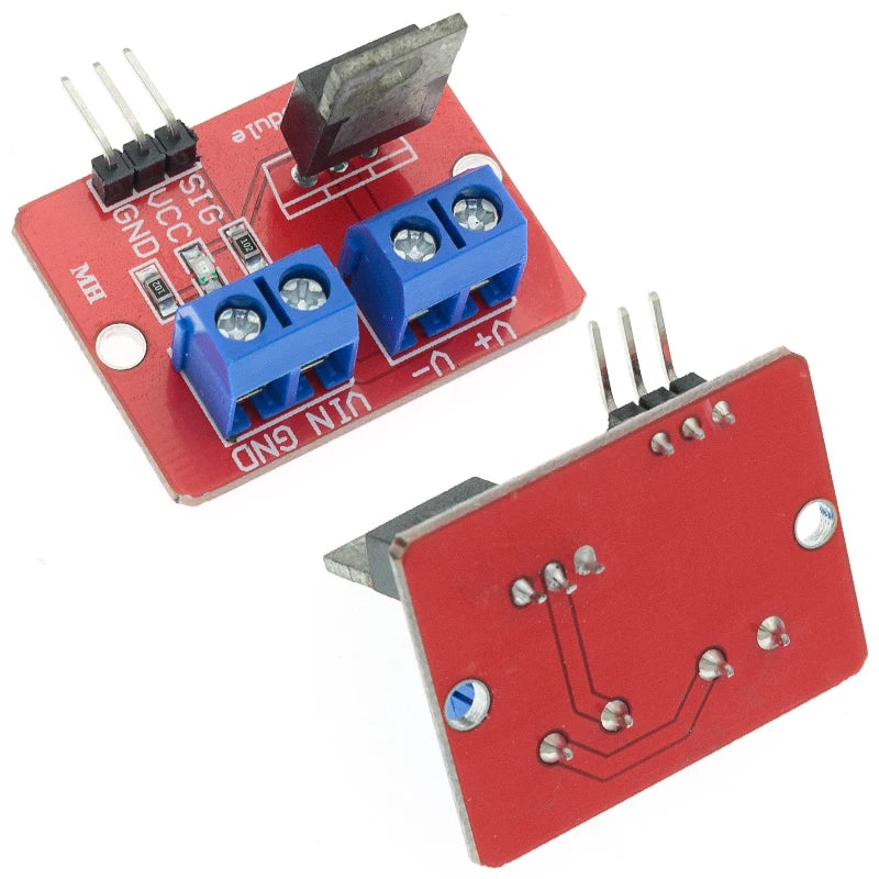 1 Piece/5 PCS 0-24V Top Mosfet Button IRF520 MOS Driver Module For Arduino MCU ARM Raspberry Pi