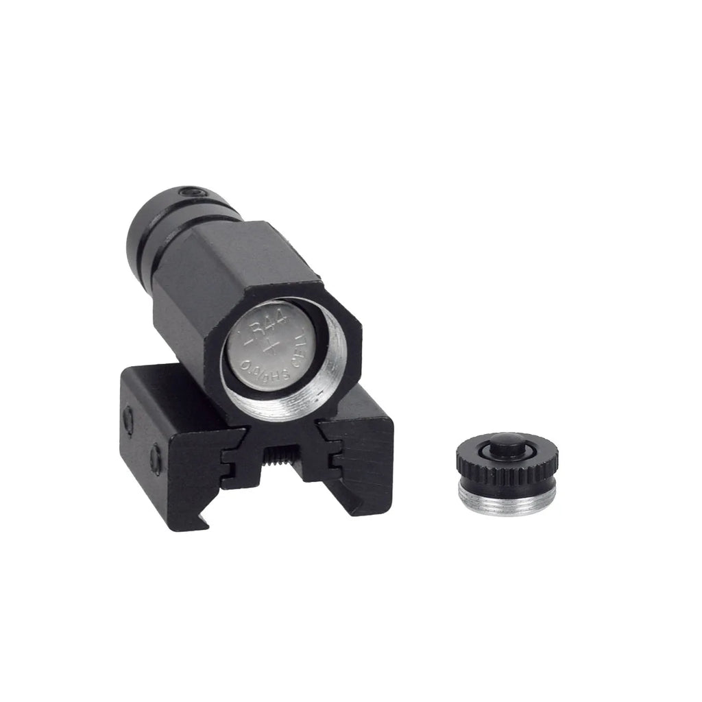 Mini Laser Pointer Red Dot Laser Sight with 635-655nm Adjustable 11mm/20mm Rail Mount Toy Gun Pistol Laser Sight