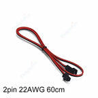 SM JST Cable Connector 60/100cm 22AWG 20AWG Extension 2 3 4 Pin Female Male Wire Connector Cable For LED Strip Light CCTV Lamp