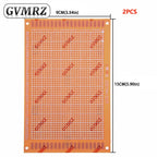Phenolic PCB Prototype Board Universal Through Hole Perfboard for DIY Electronic Projects