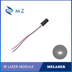 Infrared Dot Laser Diode Module Compact D8mm 850nm 0.5mw 1mw 5mw Class I Class II Class IIIA Industrial Machine IR Dot Laser