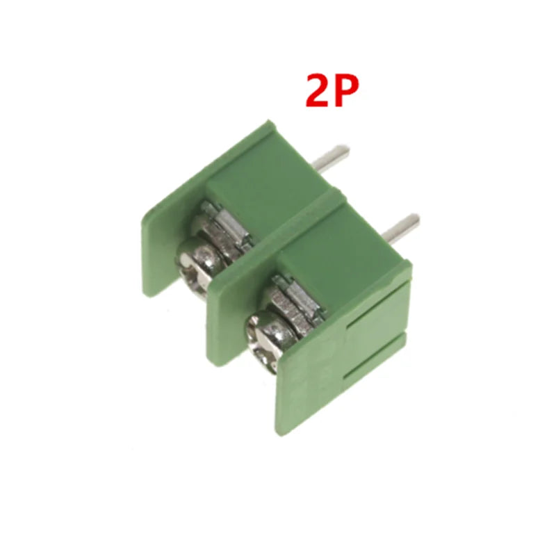 5Pcs/Lot KF7.62 mm 2/3/4 Pin Splice Screw Terminal Block PCB Connector Pitch 7.62mm 2-4P Pluggable Straight Pin Wire Connector