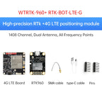 WITMOTION UM982 GNSS Receiver RTK Module ZED-F9P UM980 Sensor GPS BDS GLONASS /Galileo For High Accuracy Drones Positioning