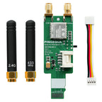 PINGEQUA M5Stack Cardputer RF 3-in-1 Board, NRF24L01+ PA/LNA & CC1101 Sub-GHz Transceiver with MicroSD Slot - Plug & Play