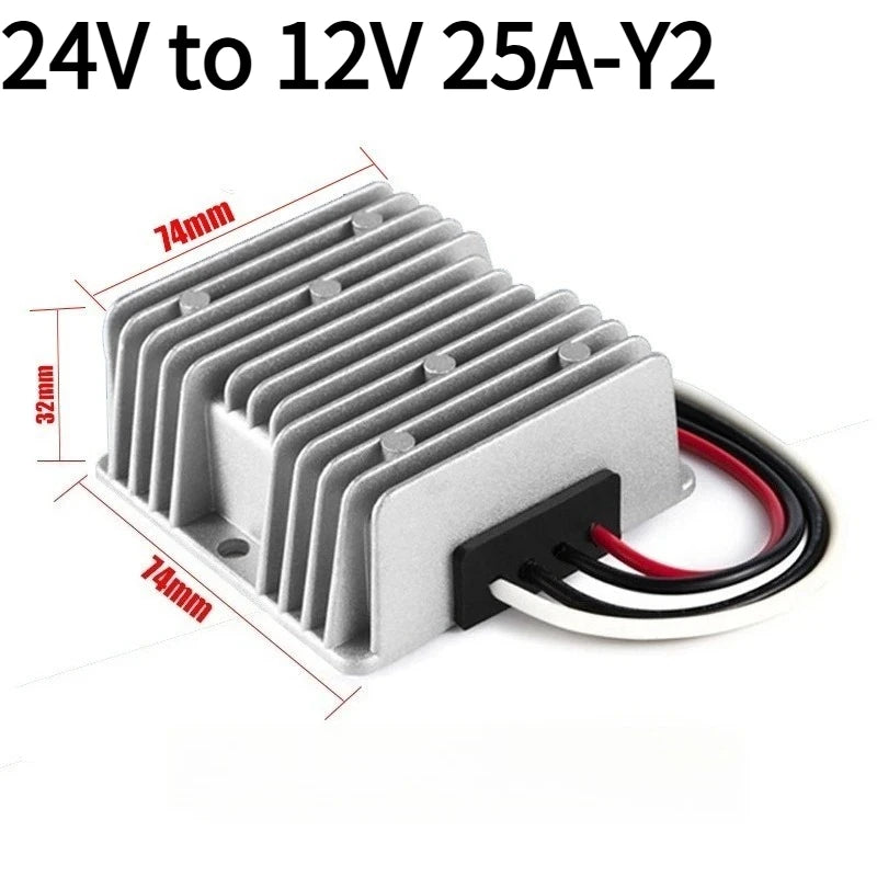 24V to 12V 30A 40A DC Step Down Converter Voltage 24 Volt to 12 Volt 480W 5A-40A Car Buck Regulator Reliable Product CE ROHS