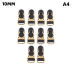 10Pcs 10/12/15/18MM Metal Adjust Buckle For Corset Leg Garter Belt Clip Hook Suspender Ends Buckles Hosiery Stocking Grips