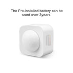 LINCUKOO WIFI Smart PIR Motion Sensor Support Tuya Smart Life Automation Lighting Home Security 3 Years Battery Magnet Install