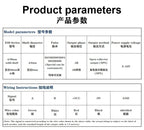 E38 Incremental Optical Rotary Encoder 5-24VDC 50/100/200/360/400/600/800/1000PR AB Two Phase 6mm Shaft Outputing NPN or Voltage
