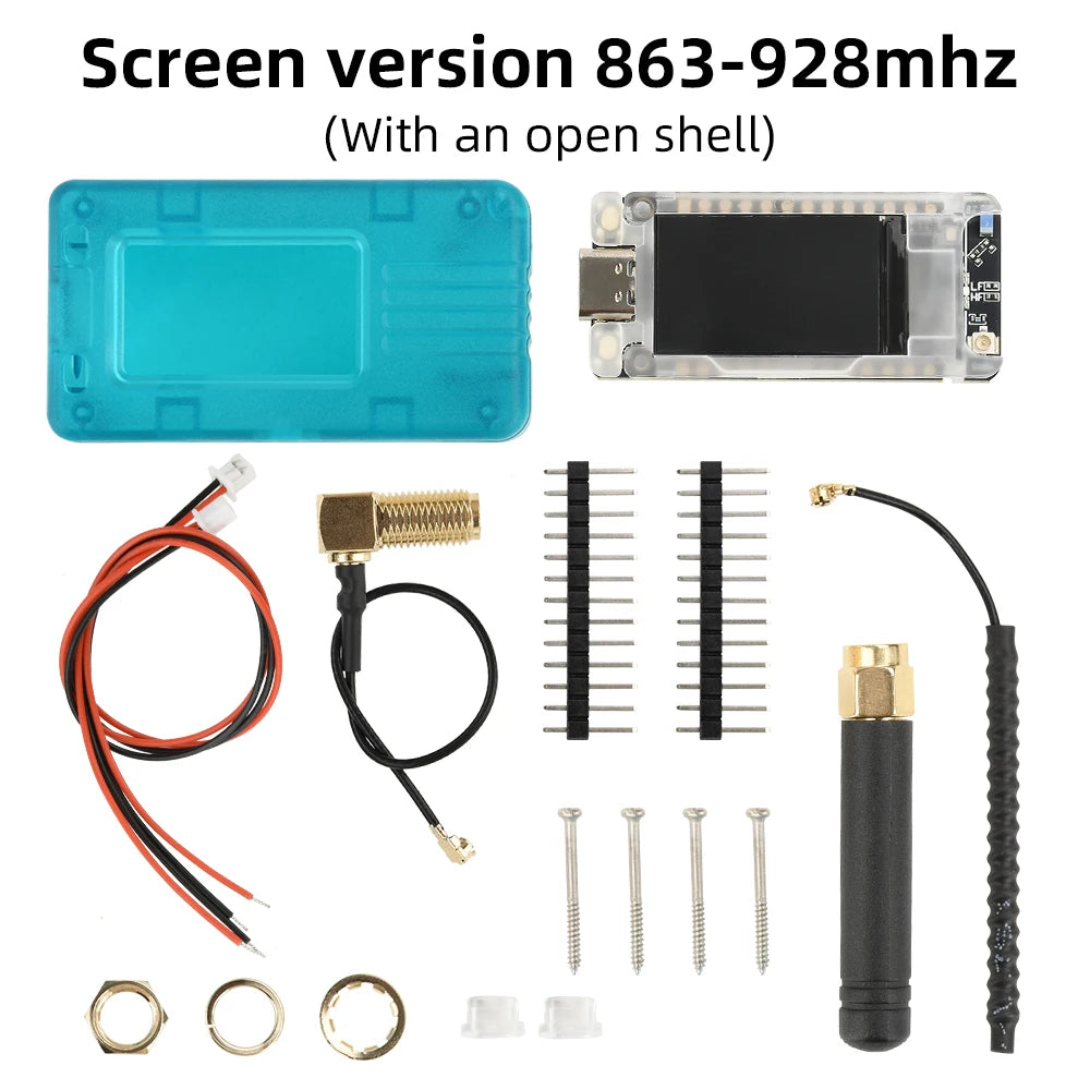 Mesh Node T114 MCU nRF52840 (Bluetooth) LoRa chip SX1262, supports LoRa and 5.0 Bluetooth 1.14-inch TFT-LCD Display Screen