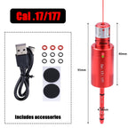 9mm 38SPL 22LR 12GA CAL177 7mm 6.5mm Training Bullet Bore Sight Voice Controlled Laser Dual-purpose for Training and Calibration