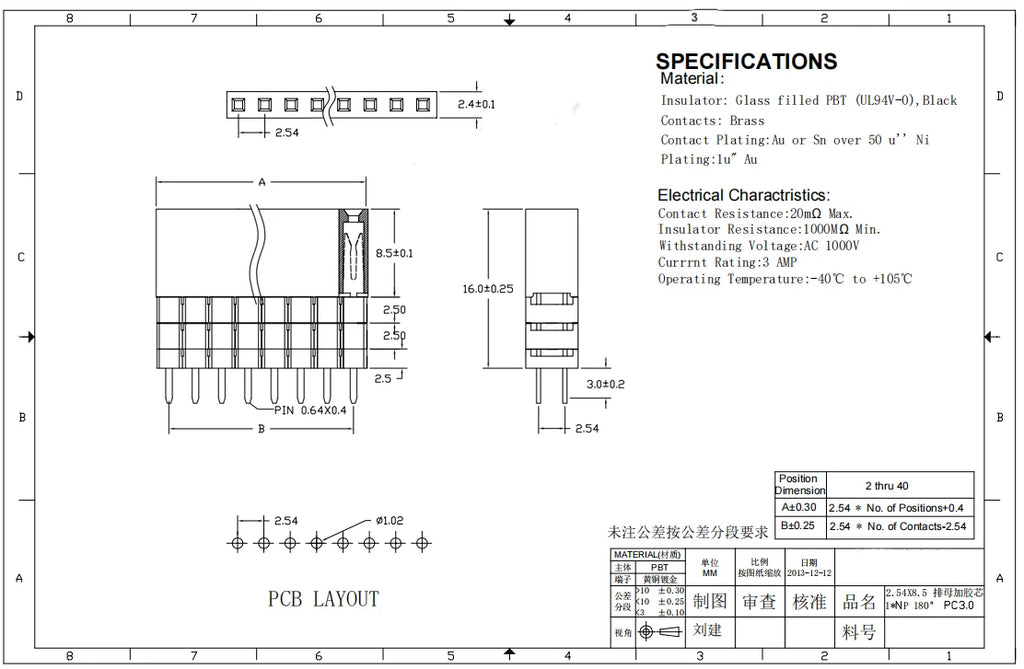20pcs 2.54mm PC104 Single Row Extra 2.5/5/7.5mm Spacer Elevated Extended High Plastic Industrial 2.5mm PCB Female Header Socket