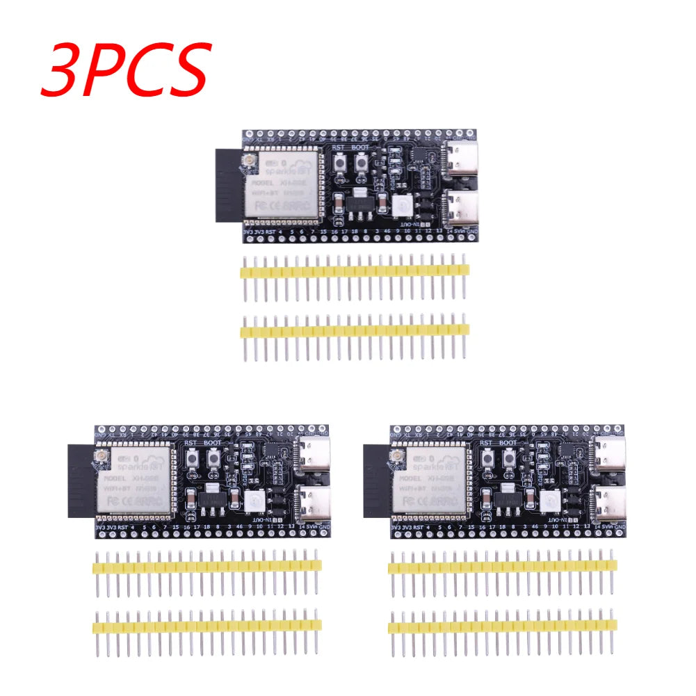 1-10X ESP32 S3 Dual Type-C Development Board WiFi Expansion Board 2.4G Wifi BT Module for Arduino 8MB PSRAM 16MB FLASH N16R8