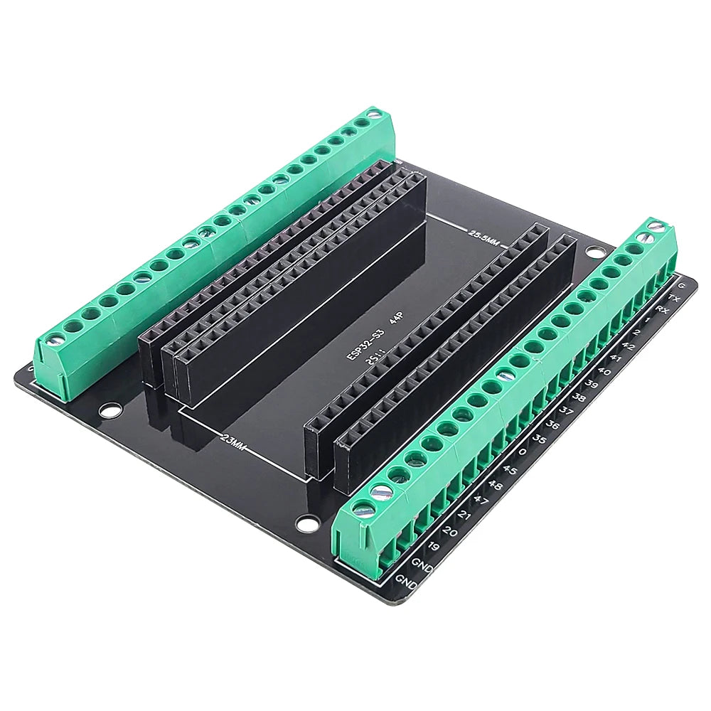 ESP32-S3 Development Board with Expansion Adapter Kit 2.4G Wifi BT Module MCU ESP32-S3 N16R8 44Pin Type-C ESP32-S3
