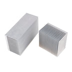 Aluminum Alloy Heatsink Cooling Pad For High Power LED IC Chip Cooler Radiator Heat Sink 60*60*39mm/ 100*60*39mm