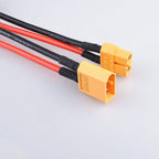 30A 32A 50A 12V 24V Battery Main Switch Large Current On-off with XT60/T Plug 14AWG Wire for RC Tug/Bait Boat 550 775 Motor