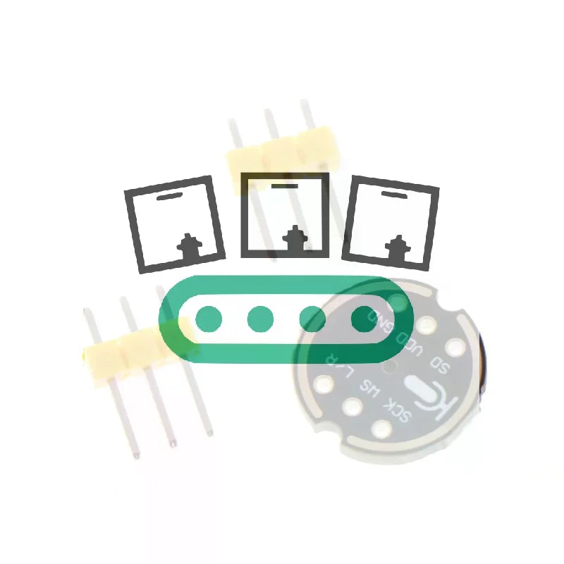 1 Set I2S Output Low Noise ICS 43434 Digital MEMS Microphone Omnidirectional Design For Auditory Applications