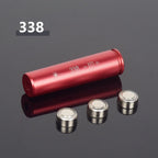 12GA 20GA .308 .223 5.45x39 7.62x39 9x19mm.338 Gauge Red Laser Bore Sighter Training Bullet Boresighter CAL Cartridge Caliber