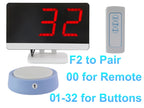 Answer Game Buzzer System Four Color States Three Answer Modes Quiz Buzzer System for Classroom Competition Family Games