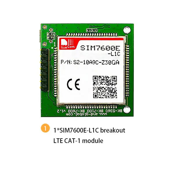 SIMCOM SIM7600E L1C SIM7600E-L1C LCC 4G Multi Band LTE Module LTE Cat 1 for EMEA Market