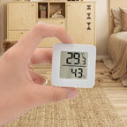 1/3/4/6 PCS Mini LCD Digital Thermometer Hygrometer Indoor Room Temperature Humidity Meter Sensor Gauge Weather Station Set