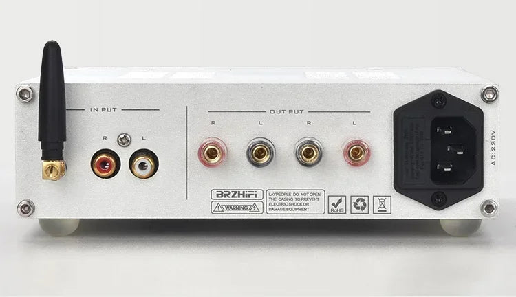 2020 Breeze Audio New HiFi 2.0 Class D Full Digital Amplifier TPA3255 High Power 300W*2/4ohm Bluetooth@5.0 Black Optional