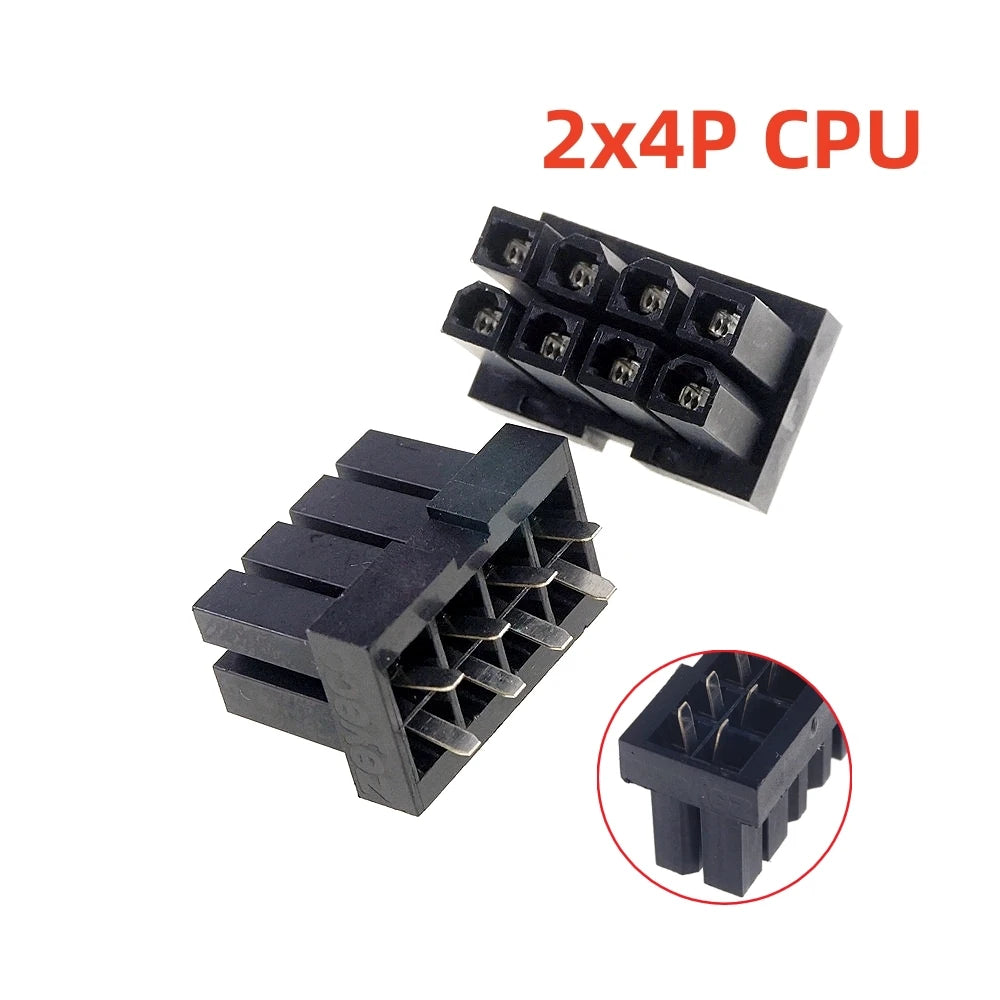 5/20 PCS 4.2 MM 4 6 8 10 18 20 24 PIN Socket Female Header Computer PCEI PCI-E GPU CPU EPS ATX PSC PCB Soder Power Connector