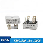 2/5/10PCS/Lot Diode bridge rectifiers KBPC2510 KBPC3510 KBPC5010 15A-50A 1000V power rectifier diode electronic components