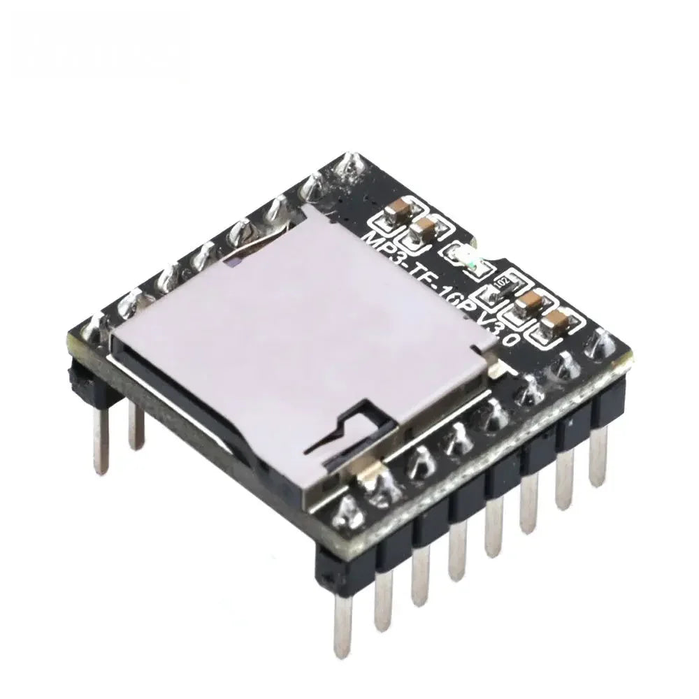 DFPlayer Mini MP3 Player Module - Voice Decoder Board with TF Card/USB/Serial Port Support for Arduino DIY Projects