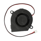 Gdstime Blower 5015 Fan 24V 50x50x15MM Turbo Fan 50MM Dual Ball Brushless Cooler Fan 8500RPM High Speed for 3D Printer Part