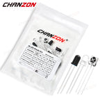 20pcs 5mm 940nm VS1838B IR LED Emitting Diode Kit Transmitter Receiver Infrared Light Lamp Emitter Phototransistor Assortment