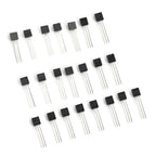 200PCS/Box Transistor Assorted Kit 2N2222 2N3904 2N3906 BC337 BC547 BC557 S8050 S8550 10 values PNP NPN Transistors Triode TO92