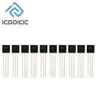 1-100pcs DS18B20 DS18B TO-92 Chip Programmable Digital Thermometer Temperature Sensor Temperature Acquisition TO-92