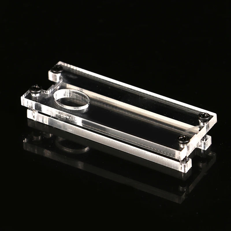 1Set Pi Pico Case Acrylic Hard Shell Transparent Protector Case Fixing Bracket with Screw for Raspbery Pi Pico Board